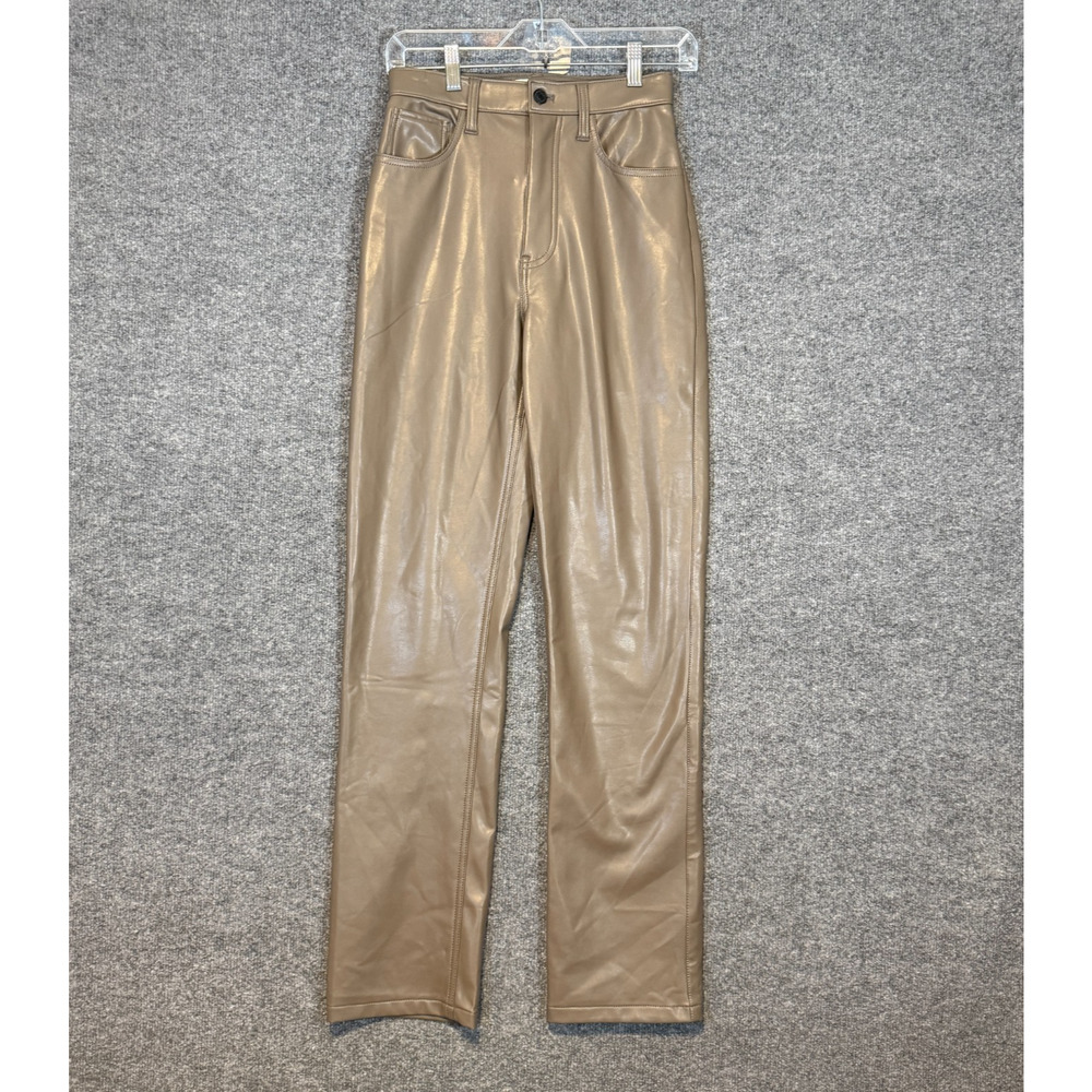 Abercrombie & Fitch Tan Straight Leg Pants